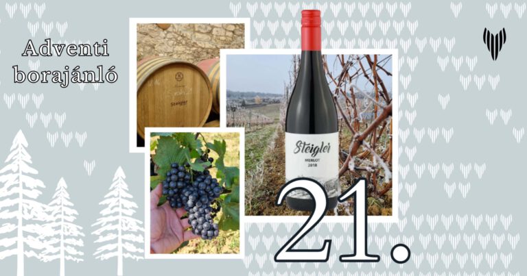 Vincells borajánló: Steigler Pince - Merlot 2018