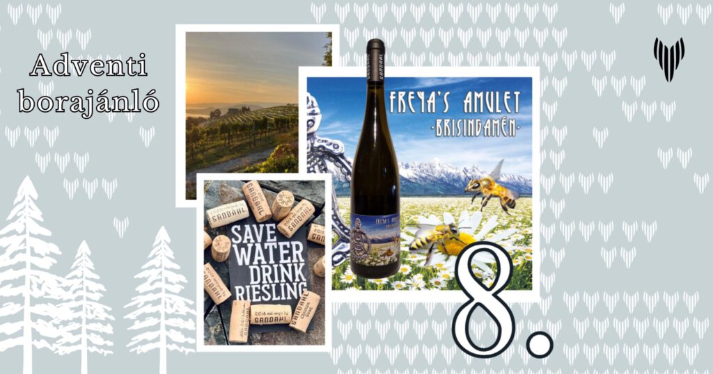 Vincells borajánló: Villa Sandahl - Freya's amulet Rajnai rizling 2020